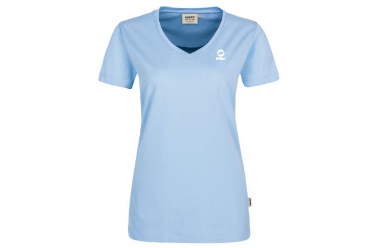 Picture of Miller women's T-shirt, ice blue, regular fit 